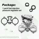 Fuel Injection Pressure Regulator Set Compatible with 1993-1996 Chevy Blazer Express 2500 C1500 C2500 C3500 K1500 K2500 K3500 Suburban Tahoe Yukon C1500 C2500 C3500 Safari Replace 19143609 17112907