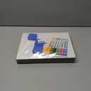 Dry Erase Lapboards Student Pack of 12,9x12 inch Double Sided White Boards,Small Mini White Dry Erase Boards for Students Whiteboards Including Mini Dry Erase Erasers and Colored Markers