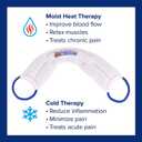 Bed Buddy Microwave Heat Pad, 3 Pack, Cooling Neck Wrap, Microwave Heating Pad for Sore Muscles, Cold Wrap Pack for Aches and Pain, Microwave Neck Wrap, Heat Pack