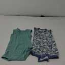 Hanes 2-pack Ultimate Sleeveless Rompers for Baby | 60% Cotton, Snap Closure