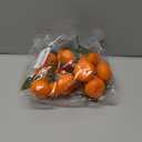 Artificial Orange Decor, 5 Pack Simulation Lifelike Artificial Mini Orange Realistic Fake Fruits Oranges Photography Props for Home Office Kitchen Harvest Decoration (Mini Orange, 5pcs)