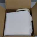 20 Count Trash Compactor Bags,Fits 15 Inch Rectangular Drawer Compactors, White Heavy Duty Compressed For Home Office Kitchen Bathroom Bedroom Pets Livingroom, 15 Gallon Capacity