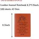 Book Lovers Gifts Behind You All Your Memories Leather Notebook Bookish Gifts for Book Lovers Book Inspired Gift (Behind you-Book)