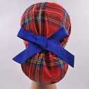 Working Cap Scrub Cap with Sweatband Adjustable for Women Men Nurse Cap