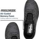Skechers Women's Summits - Dazzling Haze Hands-Free Slip-Ins - Memory Foam Insole, Heel Pillow, Vegan Materials Sneaker, 7