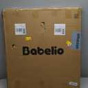 Babelio 29-55 Inch Extra Wide Baby/Dog Gate, PressGuard P7, Metal Auto Close, Pressure Mounted Pet Door for Doorways, NO Need Tools and Drilling, with Wall Cups, White