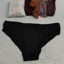FINETOO Cotton Underwear for Women Sexy Low Rise Ribbed Hipster Breathable Soft Womens Bikini Panties Cheeky XL 9 Pack