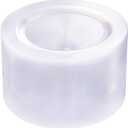 BUCLA 100Pieces Clear Plastic Plates -10.25inch Disposable Dinner Plates- Premium Weddings& Party Plates