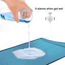 Bed Wetting Alarm Pad for Boys Girls Older Kids and Elderly,Pee Alarm with 3 Working Modes and Volume Control for Potty Training(Black)