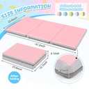 Wesiti 5 Pcs Kids Nap Mats for Preschool Daycare Bulk, Macaron Color
