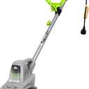 Earthwise TC70025 7.5-Inch 2.5-Amp Corded Electric Tiller/Cultivator, 7.5-Inch, 2.5-Amp Corded, Grey