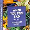 2 x Sunny Present - When You Feel Bad - 44 Double-Sided Mindfulness Cards with Positive Affirmations, Daily Well-Being Tool
