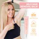 2 x Hair Removal Cream,2025 New Facial Hair Removal Cream Kit, Painless Hair Removal With Scraper,Facial Hair Removal for WomenFacial Hair Removal For Women With Scraper.