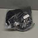 Gihuo Mens Sherpa Hoodies Zip Up Fleece Lined Sweatshirt Hooded Winter Warm Jacket (Large, Black-Grey)