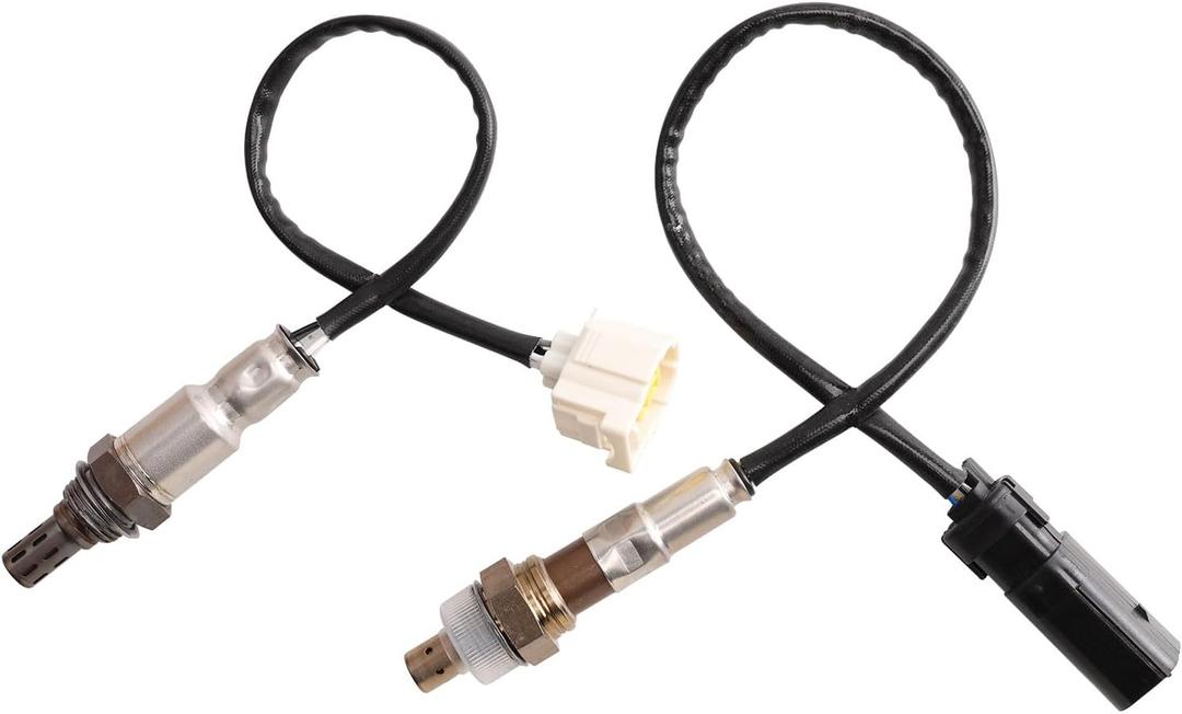 2Pcs Upstream and Downstream Oxygen O2 Sensor for 200 2.4L 15-17,Dart 2.4L 13-16,Cherokee 2.4L 14-22,Compass 2.4L 19-22,Renegade 2.4L 15-21,Promaster City 2.4L 15-22.OE#234-5150 234-4545