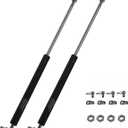 Gas Spring Prop Struts Shock Lift Supports 15 Inches 65lb with L Mount for RV Bed Floor Hatch Trap Door TV Cabinet Heavy Duty Box Lid Window (65lb, 15in)