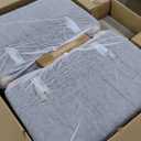 Serta Galway 66.5" Convertible Sleeper Loveseat, Full Size, Dreamcoil Comfort, Finger Guard Pinch Point Protection, Boucle Fabric, Charcoal