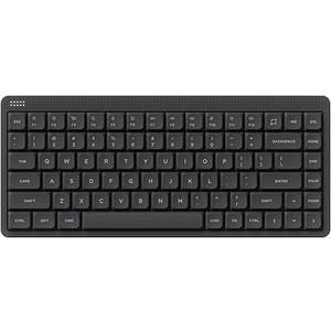 nuphy Node75 Wireless Mechanical Keyboard, 75% Hot Swappable Custom Low Profile Keyboard, 84 Keys Computer Gaming Keyboards, Supports Touch Gestures, PBT Keycaps, RGB Backlit, Bluetooth/2.4GHz/USBC