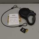 Fida Retractable Dog Leash, 16 ft Dog Walking Leash for Small Dogs up to 26 lbs, 360 Tangle Free, Black