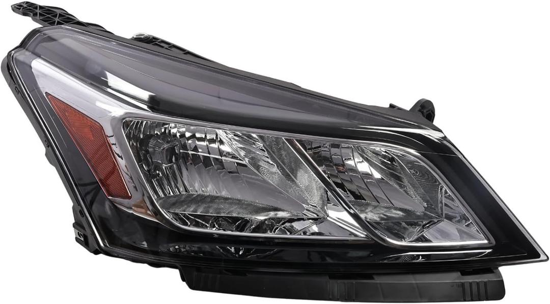 Headlight Assembly Compatible with Traverse 2013-2017 84262932 | Halogen Projector Headlamp with Bulbs Passenger Right Side