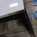 BODEGACOOLER Commercial Bar Cooler With 3 Glass Doors,12 Cu.Ft Counter Height Back Beverage Refrigerator,Display Bar Fridge with LED Lighting,Beverage Cooler for Beer Stainless Steel Top,With Casters