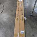 Art3d 4-Pack Glue-On Fine Bar Wainscoting Panel for Interior Wall Decor - 104 x 12 Inch Polystyrene Ultralight Slim Slat Wall Panels for Living Room Bedroom, Teak