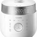 CUCKOO Twin Pressure Rice Cooker 6-Cup Uncooked / 12-Cup Cooked with Induction Heating Technology, 20 Menu Modes with Voice Guide, Versatile Rice Maker Multi-Cooker & Pressure Cooker (CRP-LHTR0609FW)