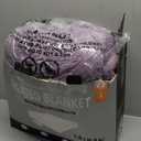 Heated Blanket Electric Blanket Queen - Fast Heating Blanket Throw Dual Control Double Sided Sherpa with 10 Heating Levels & 2-10 Hours Auto Off, Mashine Washable, 84 x 90 Inches, Purple