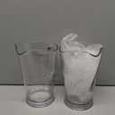 US Acrylic 64oz Bistro Clear Pitcher | Set of 2 Beer Pitchers | Reusable, BPA-free, Made in the USA, Indoor and Outdoor Pitcher Set for Water, Lemonade, Juice, Soda Pop, and Beer