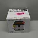 Chefman Fry Guy, The Most Compact & Convenient To Deep Fry Comfort Food, Restaurant-Style Basket With A 1.6-Quart Capacity, Easy-View Window & Adjustable Temp Control, Stainless - 1.5 Liter