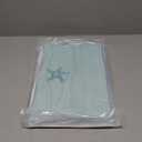 3 Pack Coastal Hand Towels for Bathroom 100% Cotton Embroidered Beach Bathroom Towels 13.8 x 29.5'' Seashell Starfish Conch Blue Finger Towel Nautical Decorative Towel Gift for Summer Holiday (Classic)