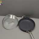Calphalon Premier Ceramic Nonstick 12" Frying Pan with Lid, Midnight Blue