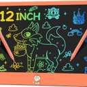Hockvill LCD Writing Tablet for Kids 12 Inch, Kids Learning Toys Drawing Pad for Girls Boys, Doodle Board for Toddlers 3 4 5 6 7 8 Year Old Travel Essentials, Christmas Birthday Gift for Kids