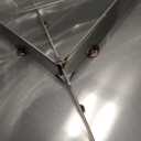 onlyfire Stainless Steel BBQ Griddle, Outdoor Flat Top Griddle Pan with Grease Groove and Handles for Gas and Charcoal Grills, 25x16