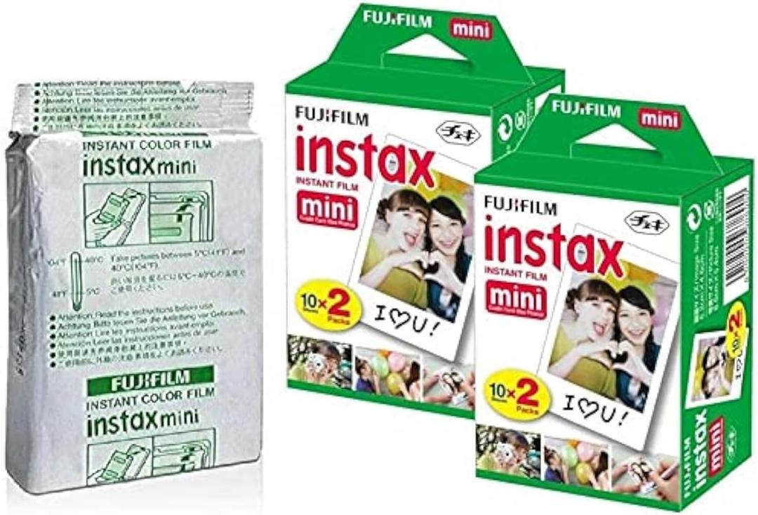Fujifilm Instax Mini Instant Film,10 Sheets5 Pack(Total 50 Shoots) [Bulk Packaging] International Version