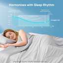 Snuggle Sac Natural Viscose Cooling Comforter Twin/Queen/King Size, Breathable Silky Cooling Bedding with Q-Max>0.45 for Bedroom, Hot Sleepers & Night Sweats (Light Gray, King/Cali King (106"x90"))