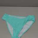 Vogueric Women's Bathing Suit Bottoms Full Coverage Ruched Bikini Tankini Bottom Swimsuit Brief M