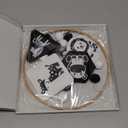 Vlokup Montessori Mobile for Crib, Black and White Mobile for Baby, Neutral Baby Crib Mobile for Boys Girls, Nursery Mobiles Nursery Decor for Pack N Play, Safari