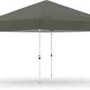 GAOMON 10x10 1-Person Setup Pop Up Canopy Tent, Instant Portable Commercial Canopy Tent,Easy Outdoor Sun Shade for Events, Parties, Camping,White