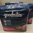 Goodnites Girls' Nighttime Bedwetting Underwear, Size Extra Large (95-120 lbs), 63 Ct (3 Packs of 21), Packaging May Vary