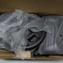 Accessories Bundle for Nintendo Switch 2, 16-in-1: Carrying Case, 2 Screen Protectors, Steering Wheel, Grip for Joycon Controller, Dockable Console Protective Cover Shell, 2025 Switch2 Game Kit (Black (No Controller))