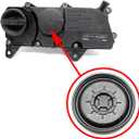 Oil Separator Diaphragm Compatible with Volvo Cars 2.0L XC90, XC60, XC70, S60, S90, S80, V90 32140004 31316184 31430236 31430923 32242753 31670210