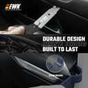 EWK 4 Pcs Metal Trim Removal Tool Set, Car Door Panel Clip Puller, Audio Board, Windows Pry Kit