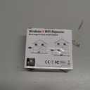 WiFi Extender, WiFi Extenders Signal Booster for Home Up to 5000 sq.ft and 50 Devices, WiFi Range Extender, Wireless Repeater, Long Range Amplifier with Ethernet Port, 1-Tap Setup, Alexa Compatible