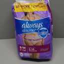 Always Discreet Adult Incontinence Underwear for Women and Postpartum Underwear, Small/Medium, Up to 100% Bladder Leak Protection, 32 Count