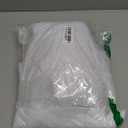 Akiky Canopy Bed Curtains with Light Princess Bed Canopy Scarf for Full/Queen Metal Bed Frame,Wood Frame Bed-2 Panel Sheer Curtain(Full/Queen,White)