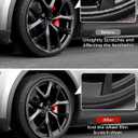 All-in-one Wheel Rim Protector for Tesla Model Y Juniper 21"Arachnid 2.0 Wheels- Strips for Curb Rash Prevention Wheel Rim Protector Easy to Install (Incognito Gray, 21'' Model Y Juniper-4pcs)