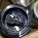 Secura Electric Coffee Grinder and Spice Grinder with 2 Stainless Steel Blades Removable Bowls