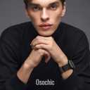 Braided Stretchy Solo Loop Compatible for Apple Watch Ultra 2 Band 49mm 46mm 45mm 44mm 42mm 41mm 40mm 38mm Men Women, Nylon Sport Bands with Parachute Buckle for iWatch Series 11 10 9 8 7 6 SE 5 4 3 (Black/Army Green)