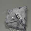 Rectangle Fitted Table Cover Waterproof Stain-Resistant Wipeable Polyester Tablecloths with Elastic Edge Design Fits 4 Foot Tables for Indoor, Picnic, Camping, Outdoor, 48" x 24" (White Marble)